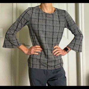 Plaid Blouse